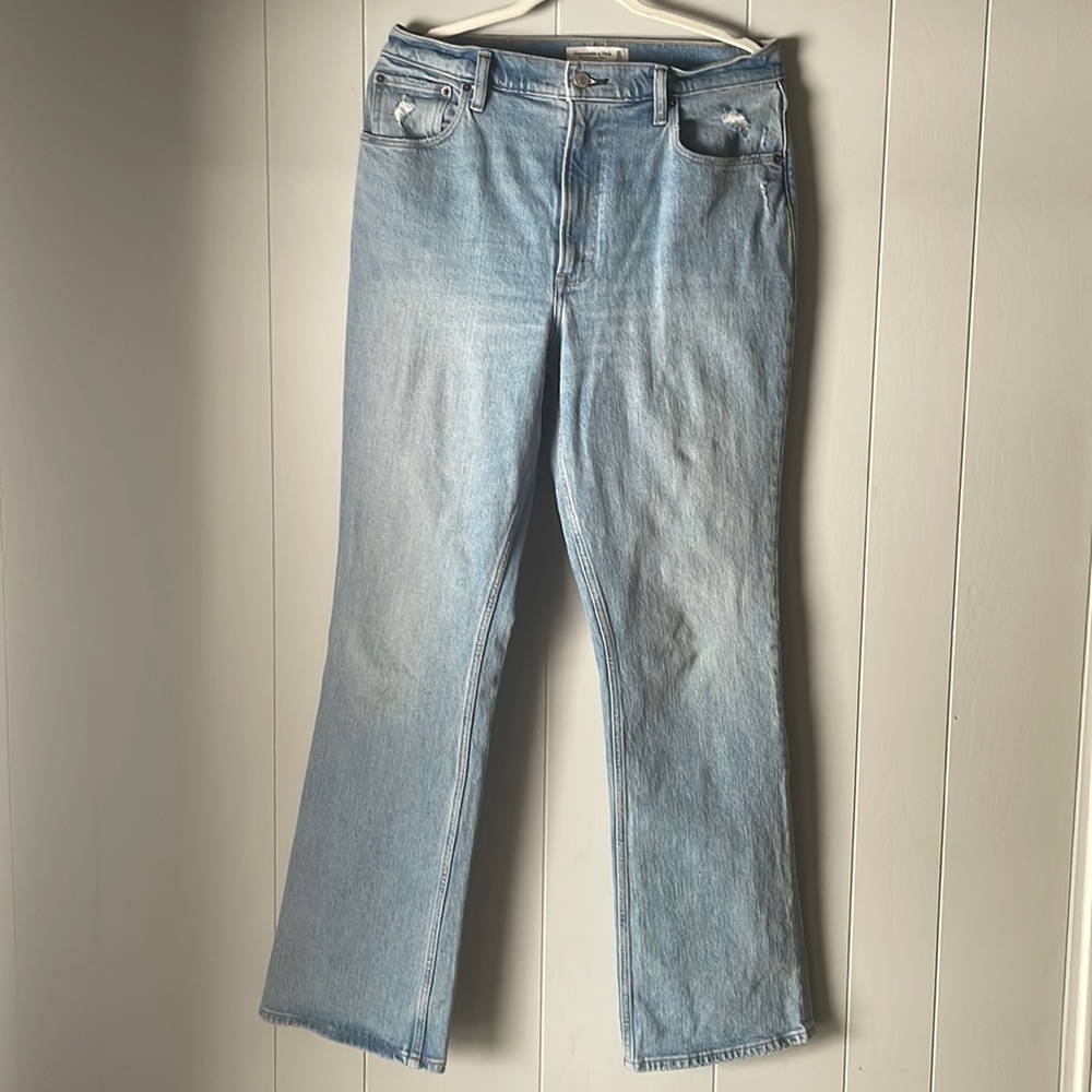 Abercrombie and fitch 70s vintage flare ultra high rise